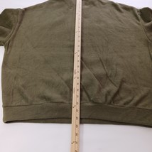 DAZY Women's Green 1/4 Zip Long Sleeve Oversized Pullover Sweater Size Medium image 13