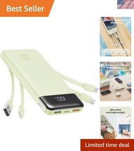 Portable 20000mAh Charger with Digital Display - Ideal for iPhone &amp; Samsung - $868.71 MXN