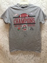 Autographed T-Shirt #52 James Cotton Ohio State Buckeyes 2019 Rose Bowl Game Sm - £24.10 GBP