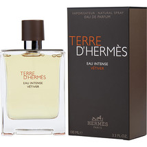 Terre D&#39;hermes Eau Intense Vetiver By Hermes Eau De Parfum Spray 3.3 Oz - £114.45 GBP