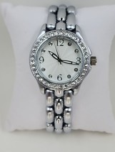 Diamonique x Lisa Mason &quot;Comes &amp; Goes&quot; Watch, Stainless Steel - $59.95