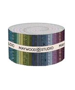 Flannel Jelly Roll Gemstones Flannel Bonnie Sullivan Cotton Precuts M421.24 - $54.97