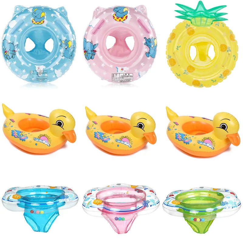 Baby Swim Ring Tube Inflatable Toy Child Swimming Circle Float Pool Accessories - £15.69 GBP+