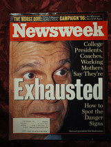 NEWSWEEK March 6 1995 Exhausted Americans Greg Louganis AIDS - £6.75 GBP