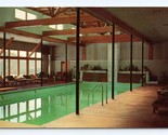 Indoor Pool Eastover Hotel Lenox Massachusetts MA UNP Chrome Postcard P2 - $2.92