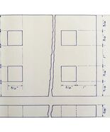 1941 Railroad Bangor Aroostook Standard Frog Tieplate Blueprint F6 DWDD15 - $1,539.75 MXN