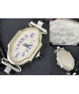 ANTIQUE womens watch 14k rolled GOLD plate Art Deco Americus Yorke Watch Co - €68,69 EUR