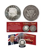 DONALD TRUMP Save America &#39;24 Nickel Silver 1 OZ 39mm Coin Panoramic Dis... - $14.95