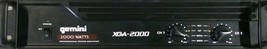 Gemini - XGA-2000 - Professional Power DJ Stereo Amplifier 2000W - £158.45 GBP