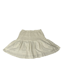 Zara Women&#39;s White Embroidered Mini Skirt Size Medium - £27.02 GBP