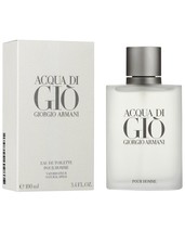 Acqua Di Gio by Giorgio Armani Eau De Toilette Spray 3.4 oz for Men - £33.80 GBP