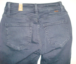New NWT Womens 6 Soma Prana Jeans Denim Tinted Black Blue Stretch 28 X 30 Skinny - £147.18 GBP