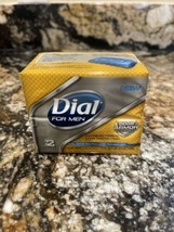 Dial For Men 24 Hour Odor Armor Bar Soap Antibacterial -1 Pack/2 BARS - £20.41 GBP