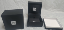 Lot Of 10 Saks Fifth Avenue Empty Necklace Box With Outer Gift Boxes 4”x4”x2¾” - $49.49