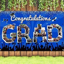 Congratulations Graduation Photo Banner Class of 2023 Backdrop Grad Bann... - £7.36 GBP