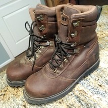 Rocky Brown Leather Ranger Waterproof Outdoor Hiking Boots RKS0437 Men&#39;s... - $74.25