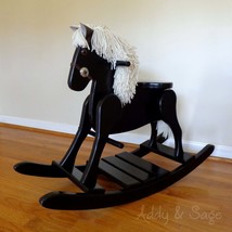 Black Beauty Rocking Horse (please read all details) - $449.90