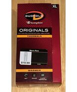 Duofold Originals Men&#39;s Mid Weight Wicking Thermal Pant KMW2 Black Size-XL - $272.26 MXN