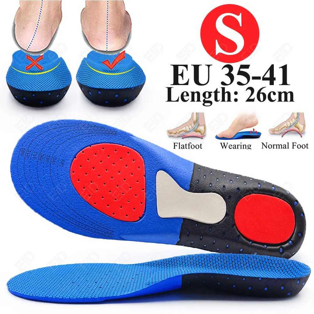  Insoles for Shoe Men Women Orthotic Arch Support  Shoe Pad Soft Running Insert  - £114.93 GBP