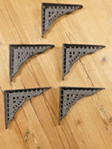 5 Antique Style Shelf Brace Wall Bracket Cast Iron Brackets SMALL 5 x 4 ... - $502.74 MXN