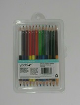 Yoobi Colored Pencils 12 Pack Double Ended - £6.18 GBP