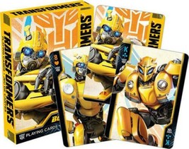 Transformers Bumblebee Movie Illustrated Poker Playing Cards 52 Images SEALED - £4.96 GBP