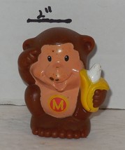 Fisher-Price Current Little People M Monkey Figure A to Z learning Zoo FPLP - $9.65
