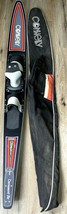 Connelly Shadow Vintage Slalom 66&quot; Demo Orange Red Black Water Ski Tourn... - $196.01
