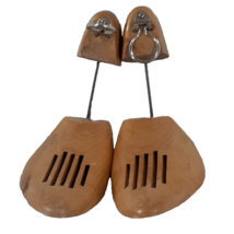Shoe Stretcher Shoe Tree Mens Wooden Adjustable R H Fvfe and Co Made in USA - $13.98