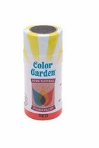 Color Garden Natural Sugar Crystals Red 3 oz. - £10.06 GBP