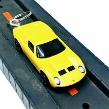 1966 Lamborghini Miura Metallic Orange Maisto 1:64 Diecast Decorative Ke... - $198.72 MXN