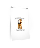 Airedale Terrier Premium Matte vertical posters - $14.94 CAD