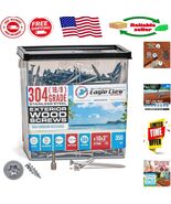 3-Inch Decking Screws with T25 Star Drive - Ideal for Coastal and Wet Areas - $3,060.01 MXN