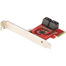 STARTECH.COM 4P6G-PCIE-SATA-CARD SATA III 6GBPS PCIE 3.0 X2 CARD - SATA ... - £74.43 GBP