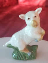 WADE Vtg 2004 Collectors Club Memberships  Leaping Lamb 3&quot; Collectible F... - $19.79