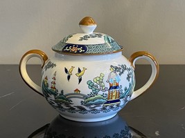 Coalport Chinese Willow Pattern Sugar Bowl - £62.51 GBP