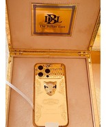 Custom 24k Gold Apple iPhone 17 Pro Max Engraved Diamond Incrustations 5... - $87,432.77 MXN