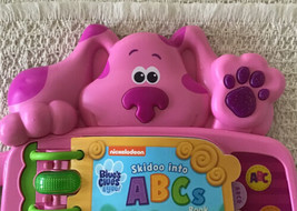 Leap Frog Blue&#39;s Clues &amp; You! Skidoo Into Ab Cs Electronic Learning Book - Magenta - £16.34 GBP