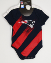 New England Patriots NFL 2 Piece Infant Bodysuit/Creeper Set 3-6 Months - £14.39 GBP