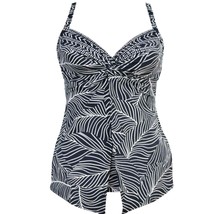 Miraclesuit Swimwear (20) Blue Lush Lanai Knot Swimsuit Tankini Top Buil... - £28.22 GBP