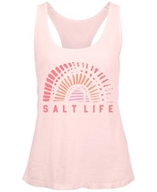Salt Life Womens Rainbow Shell Cotton Tank Top,Pink Pearl,Medium - $29.00