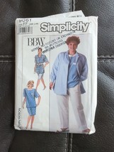 1980&#39;s Simplicity Women&#39;s Pants,Skirt,Top,Shirt Pattern 9061 Size 18W-24... - £6.72 GBP