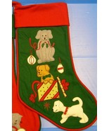 C &amp; F enterprises Christmas stocking red 54102108 dog - $41.99
