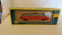 HO Scale AHM 40' Norfolk Southern Gondola Car with Load, Red, #7700 - $25.00