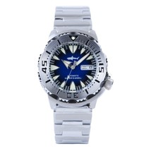 Heimdallr Monster V2 Frost Watch Men White Snowflake Dial Stainless Automatic Me - £268.85 GBP