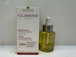Clarins Lotus Treatment Oil For Oily/Combo Skin 1 Fl Oz Discontinued For... - $38.60