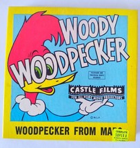 1956 Super 8 Woody Woodpecker Woodpecker From Mars Black &amp; White Castle Films - £23.45 GBP