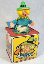 Vintage Mattel 1971 Mother Goose Jack In The Box Nice - £10.69 GBP