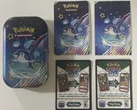 (1) Pokemon (Empty)Tin (1) Art Card (Finizen) (1) Sticker Sheet (2) Code... - £8.04 GBP