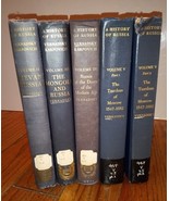 5 Volumes, A History of Russia by George Vernadsky, 1959 Yale Hardcovers - $994.63 MXN